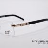 Gọng kính Montblanc Rimless Titanium Eyeglasses 661 Gọng kính Montblanc Mới Nguyên Hộp 11