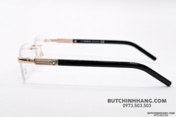 Gọng kính Montblanc Rimless Rose Gold Eyeglasses 398 - gong kinh montblanc rimless rose gold eyeglasses 400