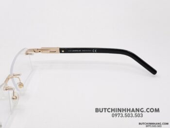 Gọng kính Montblanc Rimless Rose Gold Eyeglasses 398 - gong kinh montblanc rimless rose gold eyeglasses 401