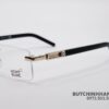 Gọng kính Montblanc Rimless Rose Gold Eyeglasses 398 - gong kinh montblanc rimless rose gold eyeglasses 404