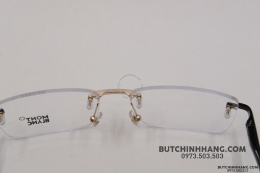 Gọng kính Montblanc Rimless Rose Gold Eyeglasses 577 - Hình ảnh 5