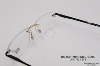Gọng kính Montblanc Rimless Rose Gold Eyeglasses 577 - gong kinh montblanc rimless rose gold eyeglasses 580