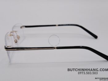 Gọng kính Montblanc Rimless Rose Gold Eyeglasses 577 - gong kinh montblanc rimless rose gold eyeglasses 582