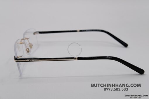 Gọng kính Montblanc Rimless Rose Gold Eyeglasses 577 - Hình ảnh 3