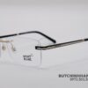 Gọng kính Montblanc Rimless Rose Gold Eyeglasses 577 - gong kinh montblanc rimless rose gold eyeglasses 584