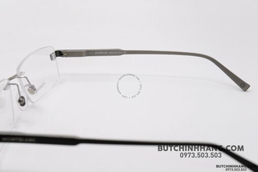 Gọng kính Montblanc Rimless Titanium Eyeglasses 661 - Hình ảnh 7
