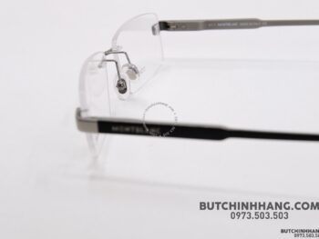Thông số kính: MB 661 14 Gọng kính Montblanc Rimless Titanium Eyeglasses 661 - gong kinh montblanc rimless titanium eyeglasses 665
