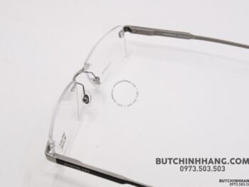 Thông số kính: MB 661 12 Gọng kính Montblanc Rimless Titanium Eyeglasses 661 - gong kinh montblanc rimless titanium eyeglasses 667