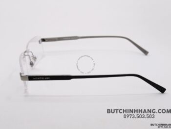 Thông số kính: MB 661 11 Gọng kính Montblanc Rimless Titanium Eyeglasses 661 - gong kinh montblanc rimless titanium eyeglasses 668