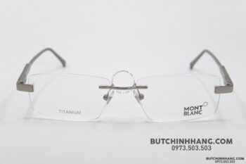Gọng kính Montblanc Rimless Titanium Eyeglasses 661 - gong kinh montblanc rimless titanium eyeglasses 669