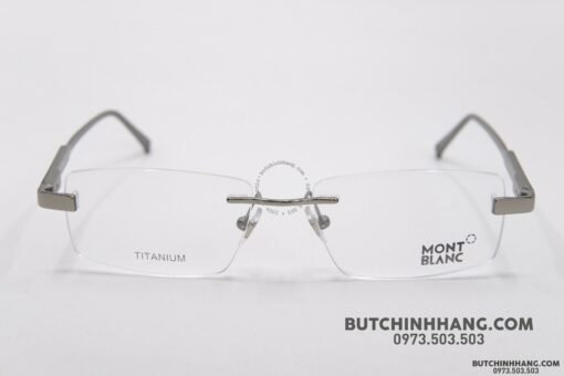 Gọng kính Montblanc Rimless Titanium Eyeglasses 661 - Hình ảnh 2