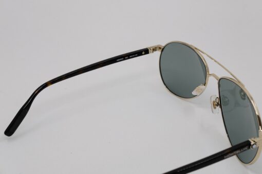 Kính mát Montblanc Established Gold/Havana - Green Sunglasses MB0054S - Ảnh 7