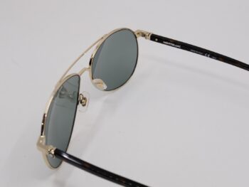 Kính mát Montblanc Established Gold/Havana - Green Sunglasses MB0054S - kinh mat montblanc established goldhavana green sunglasses mb0054s 6
