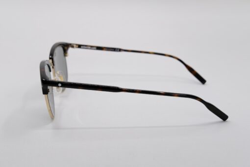 Kính mát Montblanc Green Round Men's Sunglasses MB0083S - Hình ảnh 3