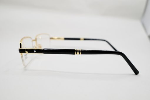 Gọng kính Montblanc Gold Semi-rimless eyeglasses MB488 030 Gọng kính Montblanc Mới Nguyên Hộp 3