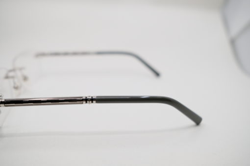 Gọng kính Montblanc Silver Rimless Eyeglasses MB432 Gọng kính Montblanc Mới Nguyên Hộp 5
