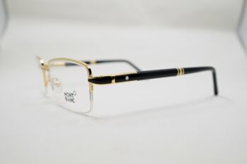 Gọng kính Montblanc Gold Semi-rimless eyeglasses MB488 030 - gong kinh montblanc gold semi rimless eyeglasses mb488 40