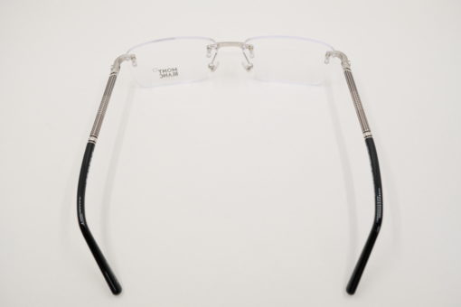 Gọng kính Montblanc Silver Rimless Eyeglasses MB492 Gọng kính Montblanc Mới Nguyên Hộp 11