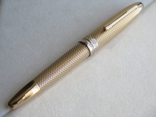 Bút Montblanc Meisterstuck Solitaire Geometry Champagne Gold Legrand Rollerball Pen 118102
