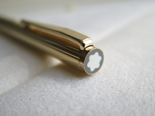 Bút Montblanc Nobless Gold Plate Rollerball Pen 1347 Montblanc Noblesse Bút Bi Nước Montblanc 3