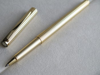Bút Montblanc Nobless Gold Plate Rollerball Pen 1347 Montblanc Noblesse Bút Bi Nước Montblanc