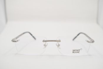Gọng kính Montblanc Silver Rimless Eyeglasses MB492