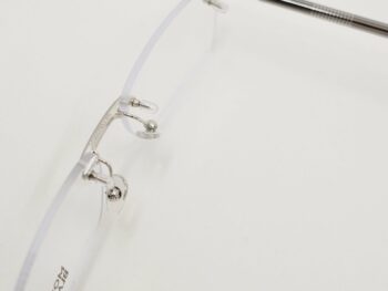 Gọng kính Montblanc Silver Rimless Eyeglasses MB492 - gong kinh montblanc silver rimless eyeglasses mb499 scaled