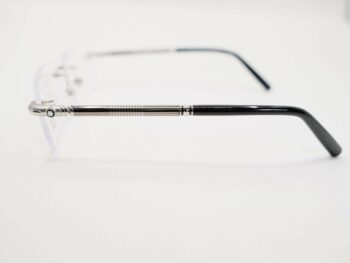 Gọng kính Montblanc Silver Rimless Eyeglasses MB492 - gong kinh montblanc silver rimless eyeglasses mb501 scaled