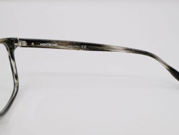 Gọng kính Montblanc Square Grey Havana Men’s Eyeglasses MB0014OA - gong kinh montblanc square grey havana mens eyeglasses mb0014oa 2 scaled