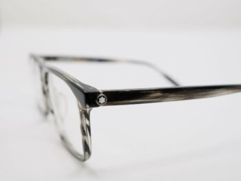 Gọng kính Montblanc Square Grey Havana Men’s Eyeglasses MB0014OA - gong kinh montblanc square grey havana mens eyeglasses mb0014oa 5 scaled