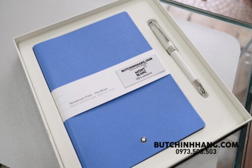 Bộ set bút quà tặng Montblanc Meisterstuck Tribute to the Mont Blanc Fountain Pen & sổ da
