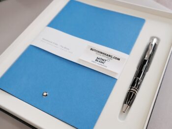 Bộ set bút quà tặng Montblanc StarWalker Black Mystery Ballpoint Pen & sổ da - bo set but qua tang montblanc starwalker black mystery ballpoint pen amp so da 2 scaled