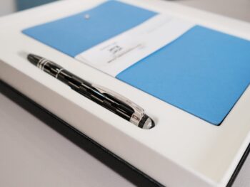 Bộ set bút quà tặng Montblanc StarWalker Black Mystery Ballpoint Pen & sổ da - bo set but qua tang montblanc starwalker black mystery ballpoint pen amp so da scaled