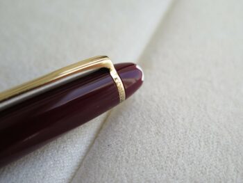 Bút Montblanc Meisterstuck Classique Burgundy BallPoint Pen (đã sử dụng) - but montblanc meisterstuck classique burgundy ballpoint pen da su dung 2