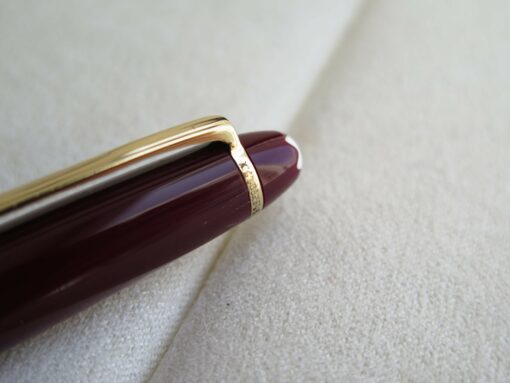 Bút Montblanc Meisterstuck Classique Burgundy BallPoint Pen (đã sử dụng) - Image 4