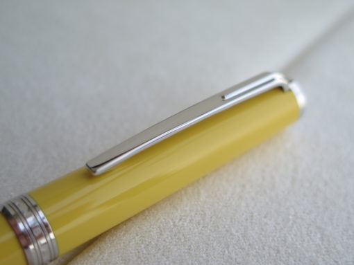 Bút Montblanc Pix Mustard Yellow Ballpoint Pen 125240