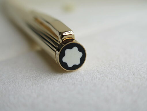 Bút Montblanc Noblesse Gold Plate Fountain Pen 1147 - Hình ảnh 7