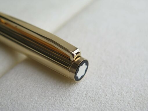Bút Montblanc Noblesse Gold Plate Fountain Pen 1147 - Hình ảnh 5