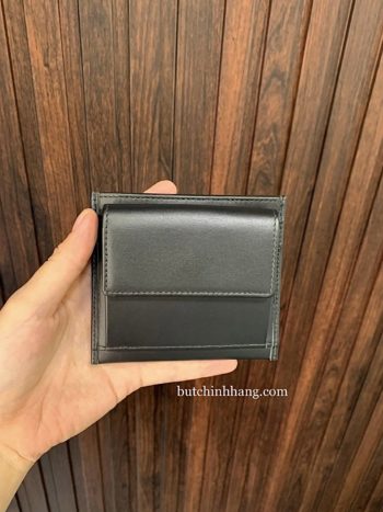 Ví Name card Montblanc Nightflight Pocket Holder 4cc with coin case MB118281 2