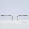 Gọng kính Montblanc Black Silver Plate Eyeglasses MB014OK Gọng kính Montblanc Mới Nguyên Hộp 11