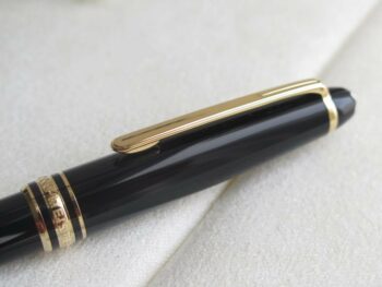 Bộ set bút Montblanc Meisterstuck Classique Gold Ballpoint Pen & Pocket Holder 6cc - bo set but montblanc meisterstuck classique gold ballpoint pen amp pocket holder 6cc 3