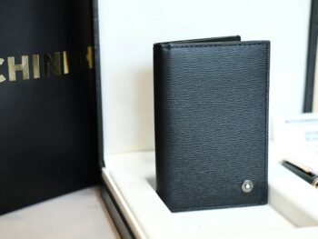Bộ set bút Montblanc Meisterstuck Red Gold Classique Rollerball Pen & ví Namecard Holder - bo set but montblanc meisterstuck red gold classique rollerball pen amp vi namecard holder scaled