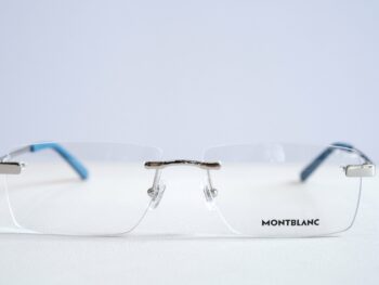 Gọng kính Montblanc Rimless Silver Eyeglasses MB0105O - gong kinh montblanc rimless silver eyeglasses mb0105o 8 scaled