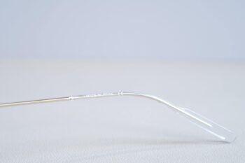 Gọng kính Montblanc Semi-rimless Gold Eyeglasses MB0084OK - gong kinh montblanc semi rimless gold eyeglasses mb0084ok 2