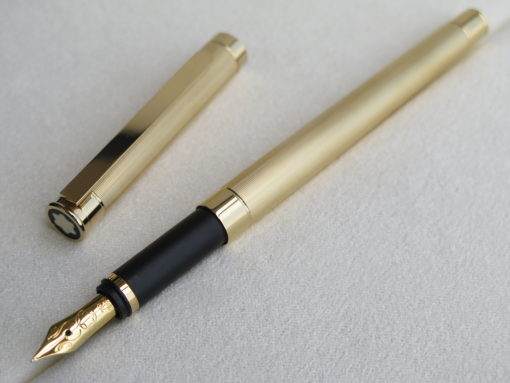 Montblanc Noblesse Oblige Gold Plated Fountain Pen Montblanc Noblesse Bút Máy Montblanc