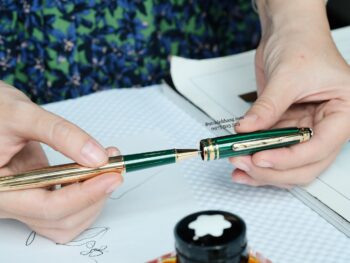 Bút Montblanc Meisterstuck Solitaire Czar Nikolai Rollerball Pen 22163 - Ảnh 14