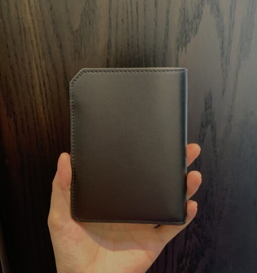 Ví Montblanc Leather Goods Meisterstuck Urean Vertical Wallet 6cc 124095 - Image 2