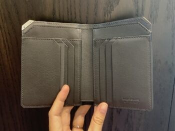 Ví Montblanc Leather Goods Meisterstuck Urean Vertical Wallet 6cc 124095 - vi montblanc leather goods meisterstuck urean vertical wallet 6cc 124100