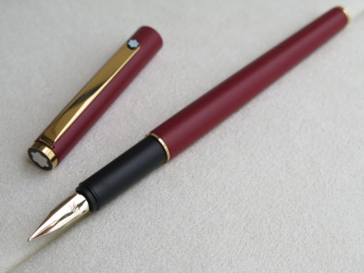 Bút Montblanc Noblesse Red Gold Plated Fountain Pen Montblanc Noblesse Bút Máy Montblanc