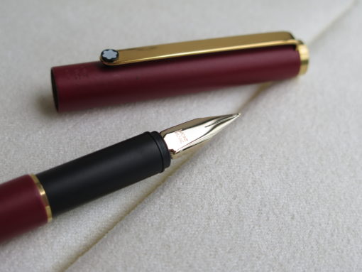 Bút Montblanc Noblesse Red Gold Plated Fountain Pen Montblanc Noblesse Bút Máy Montblanc 7